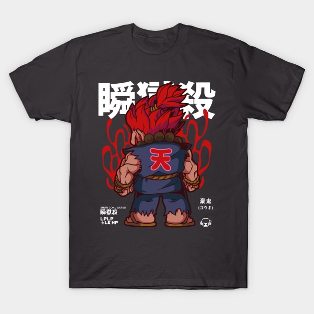 Chibi Raging Demon T-Shirt by mankeeboi